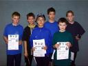 Die Sieger der Schüler B beim 1. Kreisranglistenturnier der Jugend in der Saison 2003/2004 in Haßfurt.
