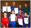 Die Sieger der Schüler B bei den Kreismeisterschaften der Jugend in der Saison 2002/2003 in Haßfurt.