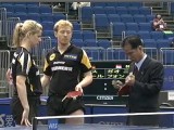 Elke Schall und Christian Süss bei Tischtennis-WM 2009